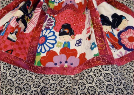 Kokeshi quilt